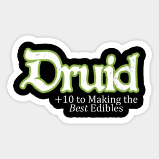 Class Skills - Druid Sticker